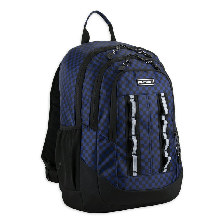 Eastsport Unisex Pinnacle Sport 19 Laptop Backpack Checker Plaid Print Walmart
