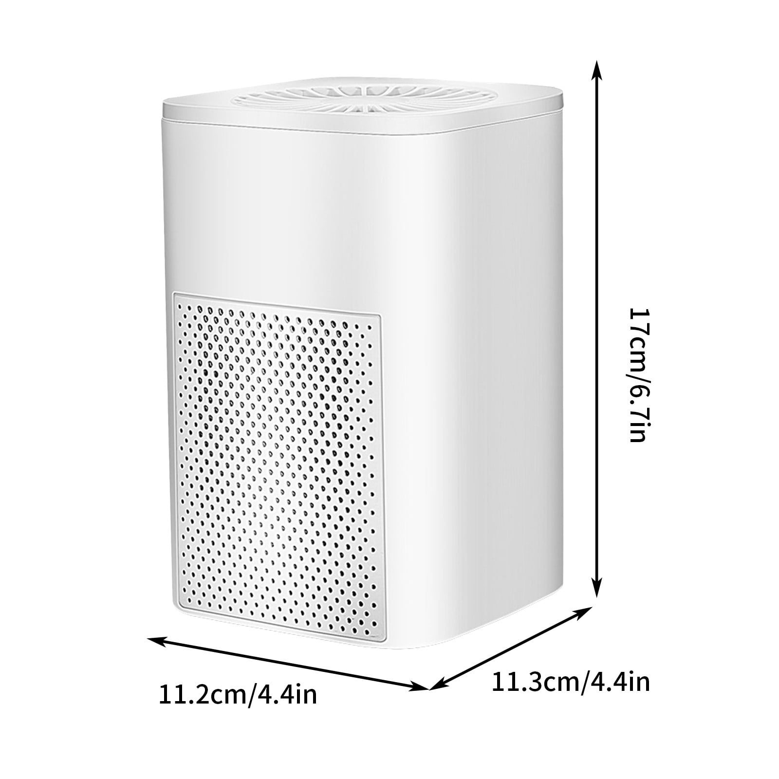 Portable HEPA Air Purifier for Bedroom with Sleep Mode, 360° Air Circulation, Covers Up to 302 Sq Ft, Quiet Operation, for Home, Office, Pet Dander, Allergies, Odors