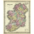 thumbnail image 2 of Colton 15x17 White Modern Wood Framed Museum Art Print Titled - Ireland - Colton 1856, 2 of 4