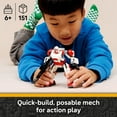 thumbnail image 4 of LEGO Star Wars Clone Shock Trooper Mech Building Toy for Boys & Girls - Poseable Star Wars Figure W/Pretend Play Blaster & Stud Shooter for Kids & Fans, Ages 6+ - Gift Idea for Birthdays - 75448, 4 of 8