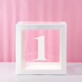thumbnail image 1 of Bgsha Transparent Balloon Box Theme Party Birthday Party Wedding Baby Shower, 1 of 10