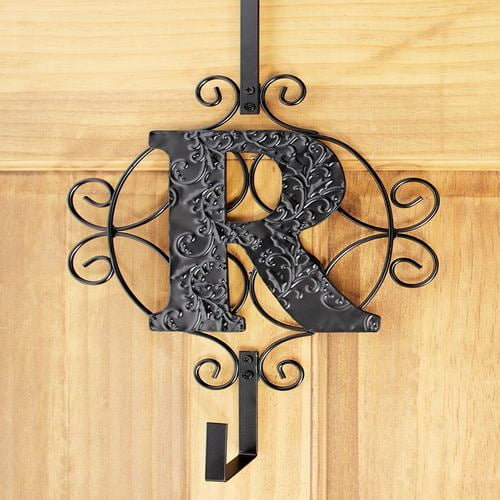 Monogram Wreath Hanger, R