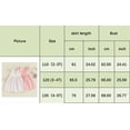 thumbnail image 5 of Suealasg Kids Girl Summer Dress 2T 3T 4T 5T Little Girls Sleeveless Square Neck Floral Print Ruffle Tulle Dress Child Girl Casual Dress, 5 of 9