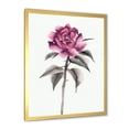 thumbnail image 2 of Designart 'Ancient Pink Rose Flower' Traditional Framed Art Print, 2 of 4