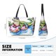 thumbnail image 4 of Easygdp Alligator Donut Pool Float Bolsa de Viaje de Playa de Gran Capacidad, Bolsa Tote Perfecta para la Playa, Escapadas de Fin de Semana y Viajes, 4 of 7