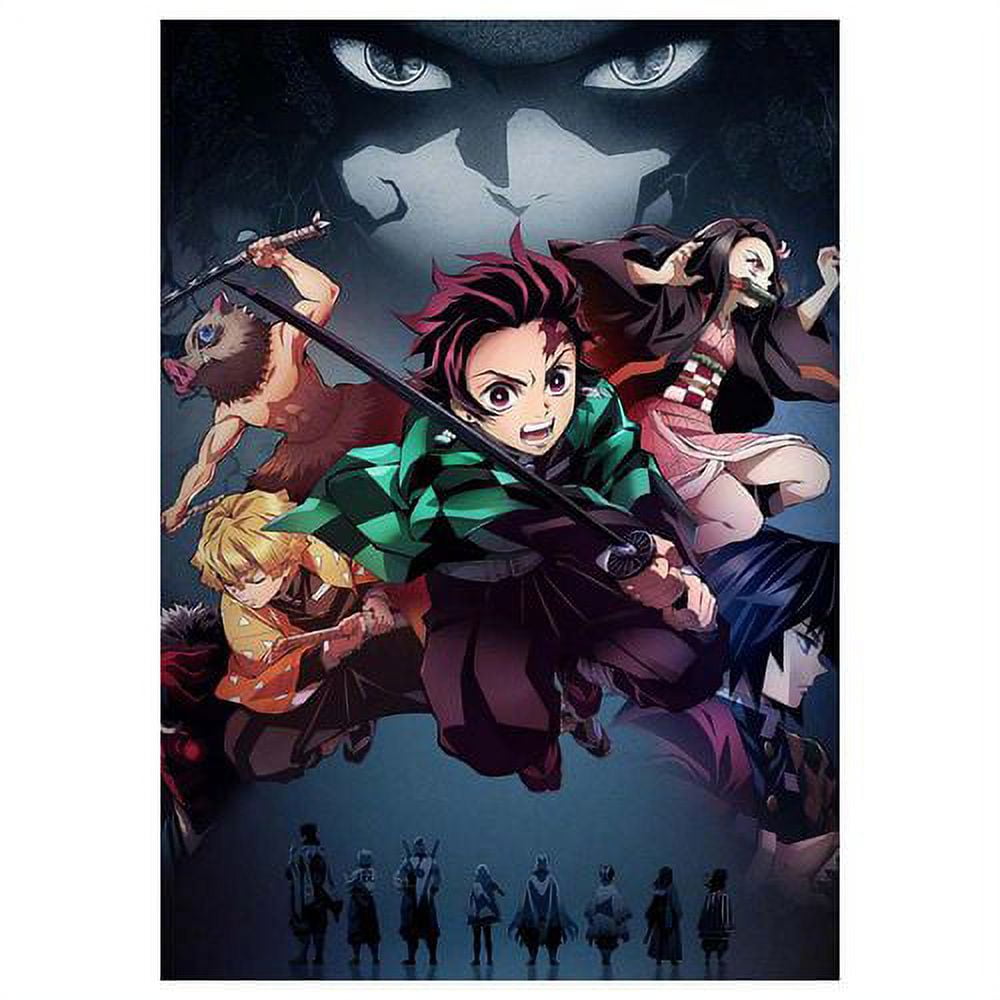 Demon Slayer - Cast - Anime Poster (16 x 24 inches) – Imaginus Posters