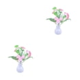 thumbnail image 4 of Bewildely Night Light Flower Sensor Control Decor Bedside Lamp Kids Home LED 0.5W Glow Wall Socket 220V Bedroom tipo 4 rosa 2piezas Bewildely CBP008148, 4 of 6