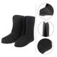 thumbnail image 4 of 1 Pair Insulated Men's Winter Snow Boots Liner Warm Fleece-Lined Boot Liners Cozy Soft Thermal Boot Socks for Outdoor Hiking Fishing, 4 of 4