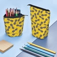 thumbnail image 5 of Lsque Summer Pineapple Pattern Telescopic Pencil Bag Pen Holder Stationery Case, Stand-up Retractable Transformer Bag Organizer, 5 of 6