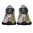 thumbnail image 5 of South Carolina Merry ChriStas Palm Tree Cardinal Winter ChriStas in South Carolina Shoes Sneakers Black Size 11.5, 5 of 7
