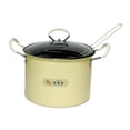 thumbnail image 3 of Fancyes Deep Fryer Pot Practical Easy to Clean Deep Fry Pan for Camping Home Outdoor Yellow, 3 of 8