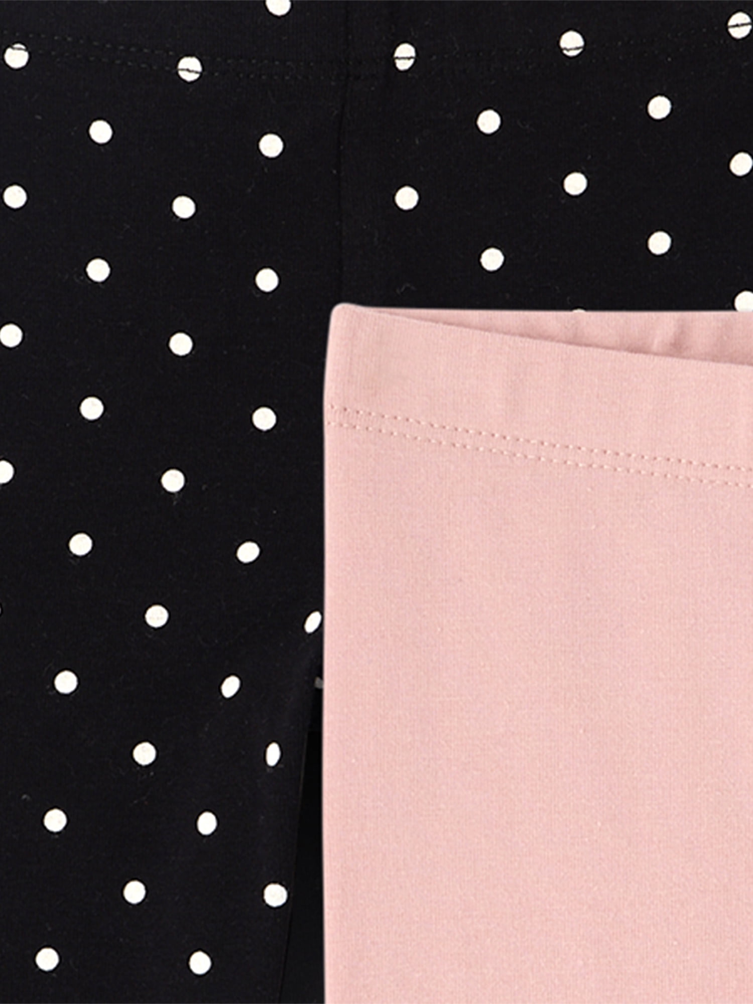 The Children's Place Toddler Girls Bow Leggings, 4-Pack, Sizes 12M-5T