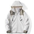 thumbnail image 3 of HUITKMM Fall Jacket Women's Lightweight Windproof Breathable Outdoor Jacket for Couples, 3 of 5