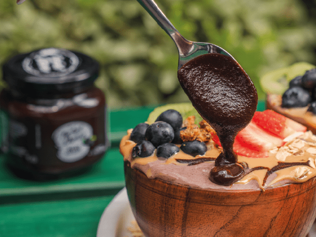 Perfect Choice Açaí Fruit Spread – Breakfast Topping for Toast, Yogurt & Smoothie Bowls – 7.76 oz
