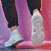 BUBUDENG Shoes for Men Comfortable Walking Shoes Lightweight Athletic Running Sneakers Sports Slip on Casual Shoes