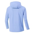 thumbnail image 3 of Women Windbreaker Jacket，Womens Travel Jacket Women's Water Resistant Windbreaker Jackets Packable Women's Windbreaker Jackets Light Rain Jacket Women Multi Pocket Travel Jacket Women Blue XL, 3 of 7