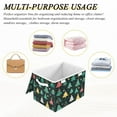 thumbnail image 7 of Storage Box With Lid 16.5x12.6x11.8In Foldable Stacked Household Storage Box Colorful Cute Christmas Tree, 7 of 7