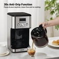 thumbnail image 4 of Gevi 14-Cup Drip Coffee Maker, Programmable with Timer for Home & Office, 2-Hour Warm, Pause & Serve, Glass Carafe, 4 of 9