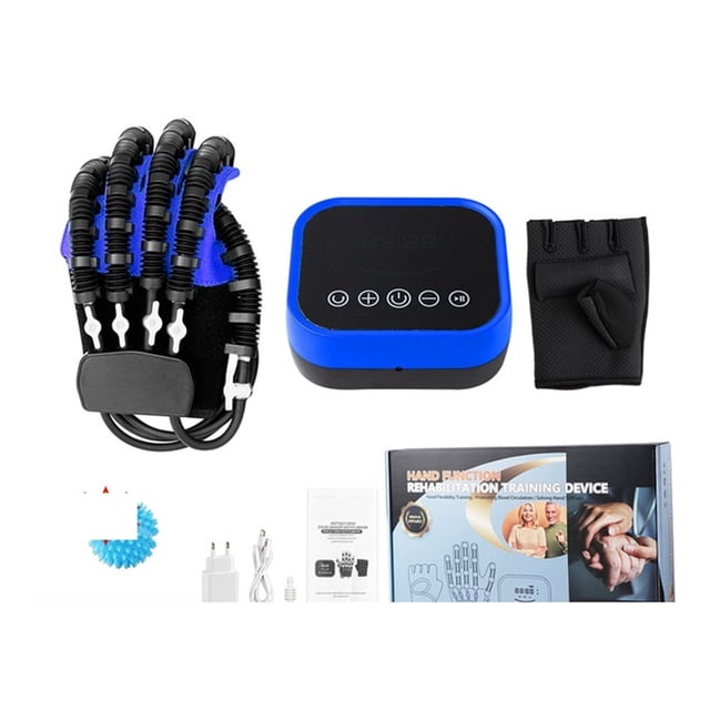 Gants de Massage Intelligents Réhabilitation Hémiplégie Fonction Main Gants Robot Rééducation Entraînement Soins des Doigts, Pratiques et Portables