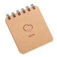 thumbnail image 4 of VONKY Weather Series Sofe Cover Portable 9.5x8.5cm Spiral Journey Notebook Wirebound Memo Notepad, 4 of 9