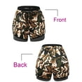 thumbnail image 6 of YouLoveIt Women's Yoga Shorts 2-in-1 Sports Yoga Shorts Double-layer High Waist Workout Yoga Shorts Pants Elastic Waistband Summe Beach Shorts Athletic Sweatpants with Pockets, 6 of 7