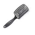 thumbnail image 3 of Cepillo para el cabello Fernando con ventilación desenredante suave profesional negro, 3 of 8