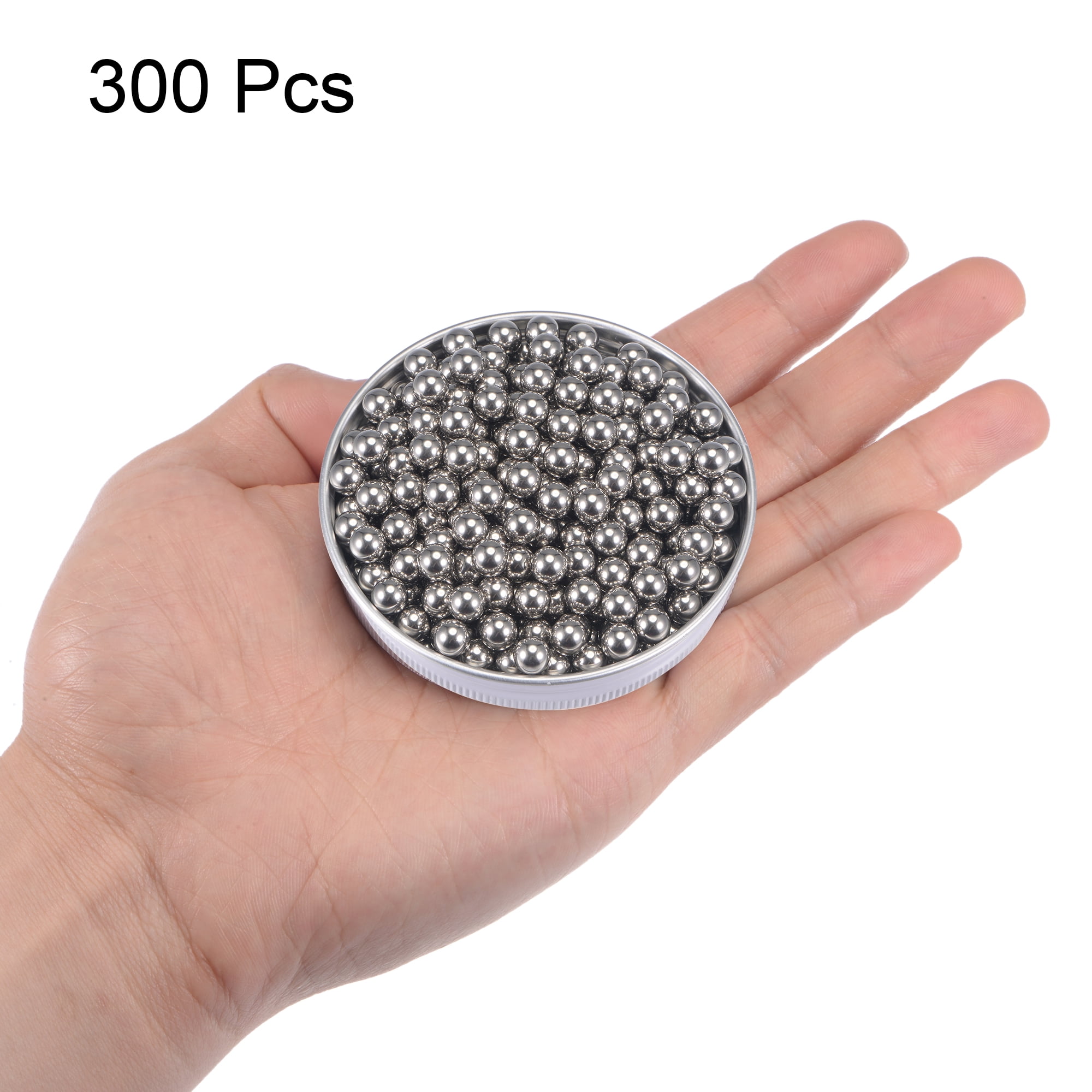 uxcell 150pcs 6mm 201 Stainless Steel Bearing Balls G200 Precision 