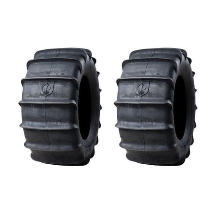 Pair of Pro Armor Sand Paddle Rear (4ply) ATV Tires [32x15-15] (2)