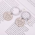 thumbnail image 3 of Holiday Ornaments Freach Diy To My Son Stainless Steel Last Name 26 Letter Keychain 3x3cm No1782, 3 of 5