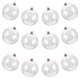 thumbnail image 5 of 12 bolas transparentes decorativas navideñas con burbujas perladas de colores., 5 of 7