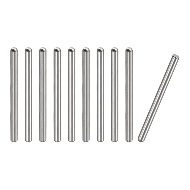 Unique Bargains 6x70mm Broches de Cheville, 10 Pack Tête Ronde Chanfreinée Fin Broche