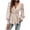 *Khaki, variant on ClodeEU Womens V Neck Wrap Long Sleeve Slim Business Work Chiffon Blouses ,Casual Belt Tunic Shirt Tops Khaki,Womens Plus L