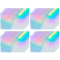 SHISUYAN 20 Sheets A4 Holographic SelfAdhesive Vinyl Printer Paper
