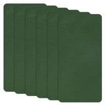 Uxcell 6-Pack Polyester Repair Patches, 7.9 x 3.9" Self-Adhesive Fabric Repair Patches for Sofas, Army Green
