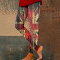 thumbnail image 1 of WILLBEST Pantalones de Yoga Teñidos con Lazo para Mujer, Leggings de Entrenamiento de Cintura Alta con Efecto Tie-Dye, Ropa Deportiva Atlética Patriótica Extra Grande, 1 of 3