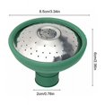 thumbnail image 3 of Cabezal de aspersor de repuesto para regadera, construcción de metal TPR que garantiza un flujo de agua suave y una amplia aplicación, fácil de instalar y duradero, 3 of 5