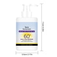 thumbnail image 2 of Protector solar para hombres y mujeres Protector solar facial ligero refrescante no graso 150ML, 2 of 4