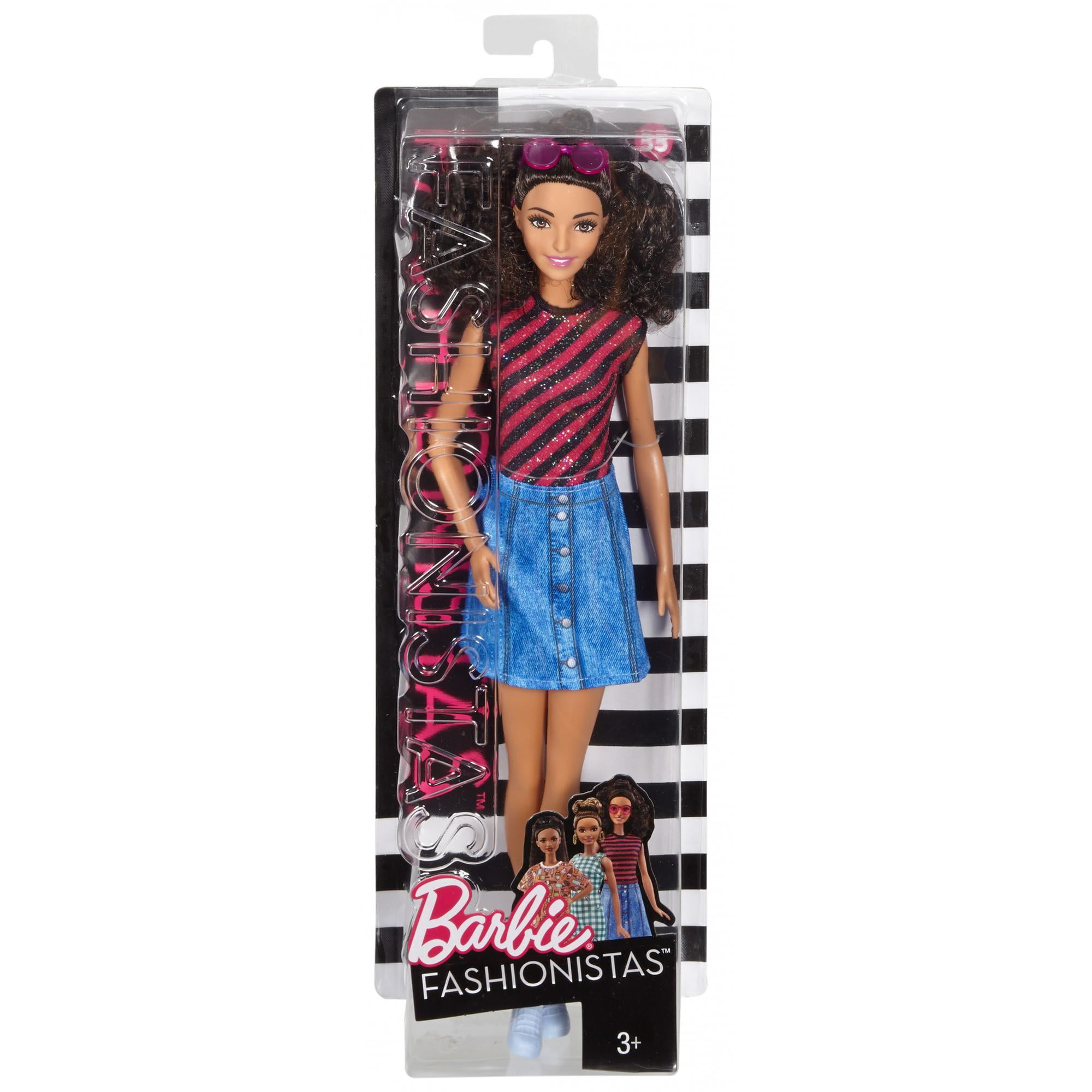 Barbie Fashionista Dress #55 Denim & Dazzle 