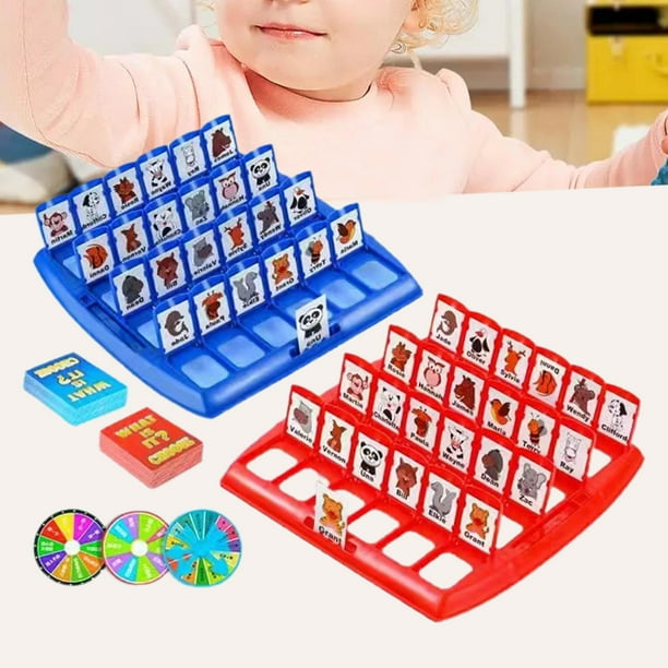 Juegos de mesa perfke para adivinar animales 96 cartas con tableros