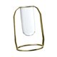 thumbnail image 3 of Jarrón de tubo de ensayo hidropónico, soporte de metal para plantas, maceta, adorno para decoración del hogar, jardín, oficina, mesa de comedor, boda corto, 3 of 9