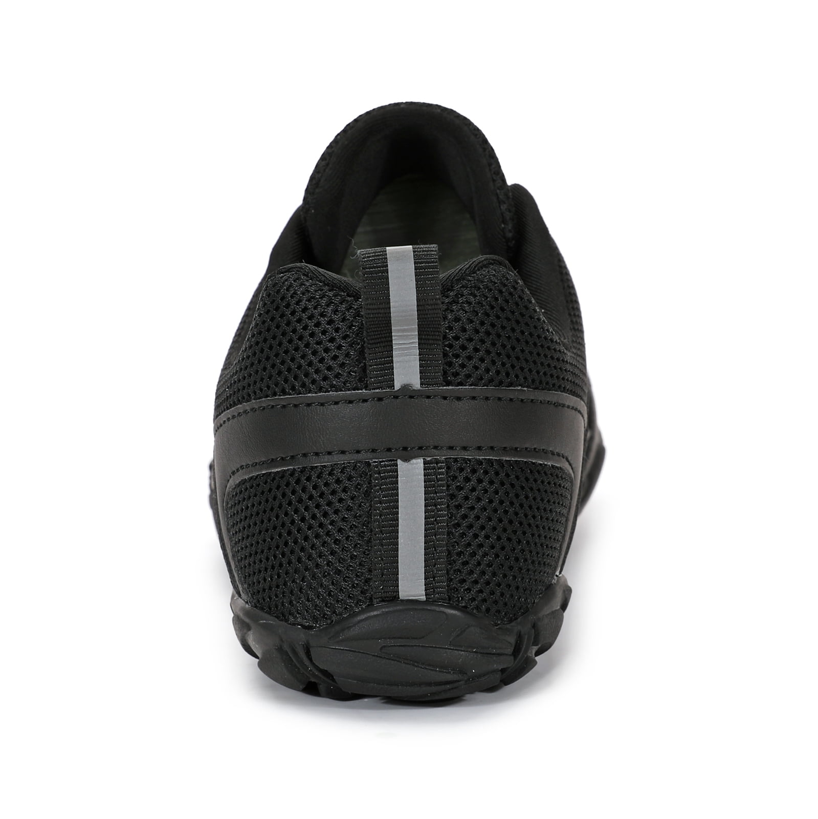 Barefoot Water Shoes Mens Trail Runner Wide Toe Box Hiking Shoes Minimalist Zero Drop Sole Quick Dry Water Sports Sneakers Black 44