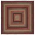 thumbnail image 2 of SAFAVIEH Braided Claes Bordered Reversible Area Rug, Brown/Rust, 6' x 6' Square, 2 of 12