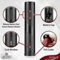 thumbnail image 5 of VinFlow5 Electric Wine Opener with Foil Cutter, 5 of 8