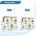 thumbnail image 4 of FORMRS 13-13.3 inch Laptop Sleeve Case Soft Carrying Quilted Computer Bag Cover, Pineapple, 4 of 7