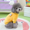 thumbnail image 3 of CBFFDC Winter Pet Outfits Pet Clothes Comfortable Winter Dog Pullover Cartoon Pattern Decor with Traction Ring for Cold Weather, 3 of 6