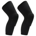 thumbnail image 1 of 2 piece Kneelhorer, Unisex Elongated Honeycomb Compression Compression Knee, Basketball kneeh Star Basketball Support Basketball Protector Basketball Knee, 1 of 8