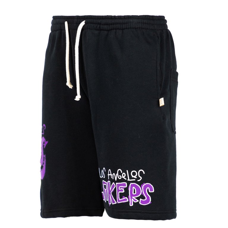 Aéropostale Los Angeles Lakers Mesh Shorts 8 In Black