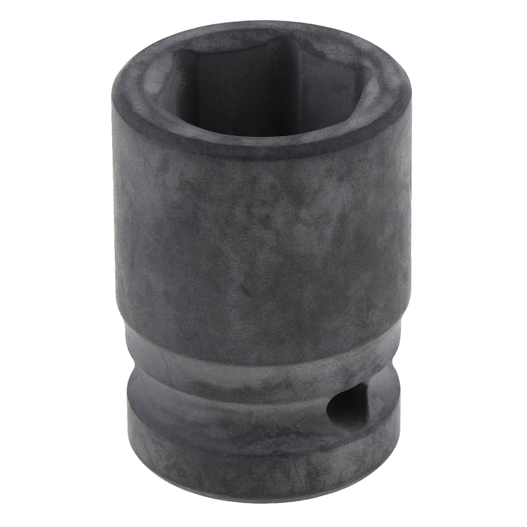 Metric Impact Socket, 18mm, 1/2'' Drive, 6 Point - Universal for All Vehicle Installation, Removal, Repair Tool