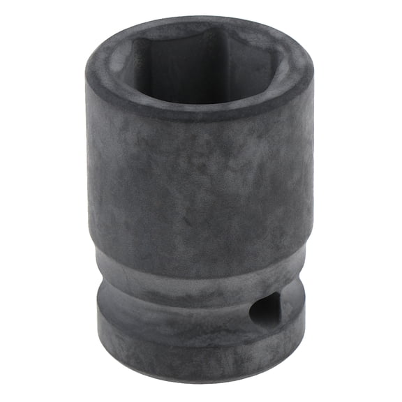 Metric Impact Socket, 18mm, 1/2'' Drive, 6 Point - Universal for All Vehicle Installation, Removal, Repair Tool