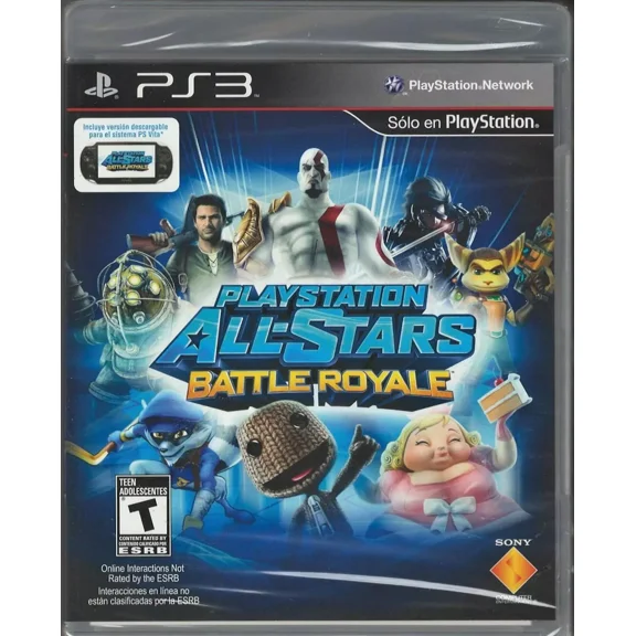 PlayStation All-Stars Battle Royale LATAM PS3 (Brand New Factory Sealed